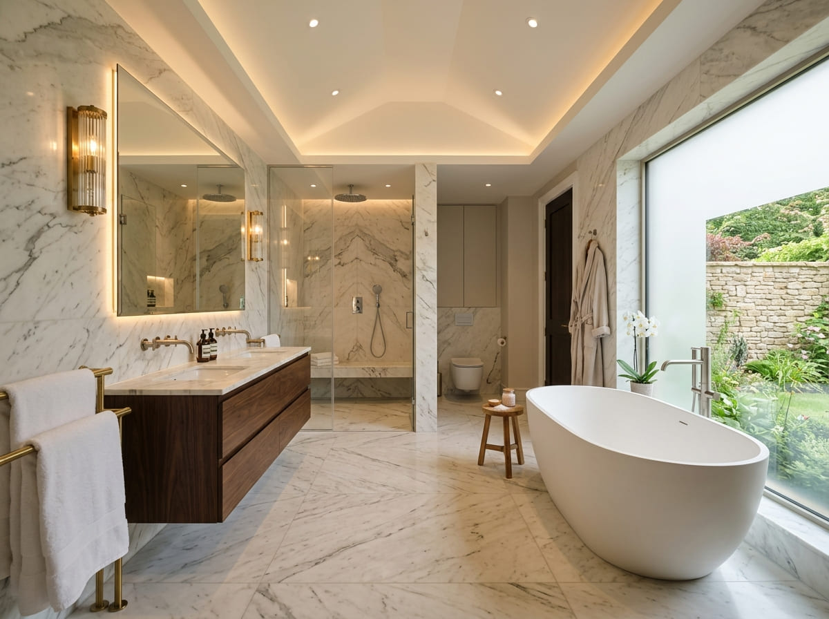 Custom Bathroom Renovation in Stafford