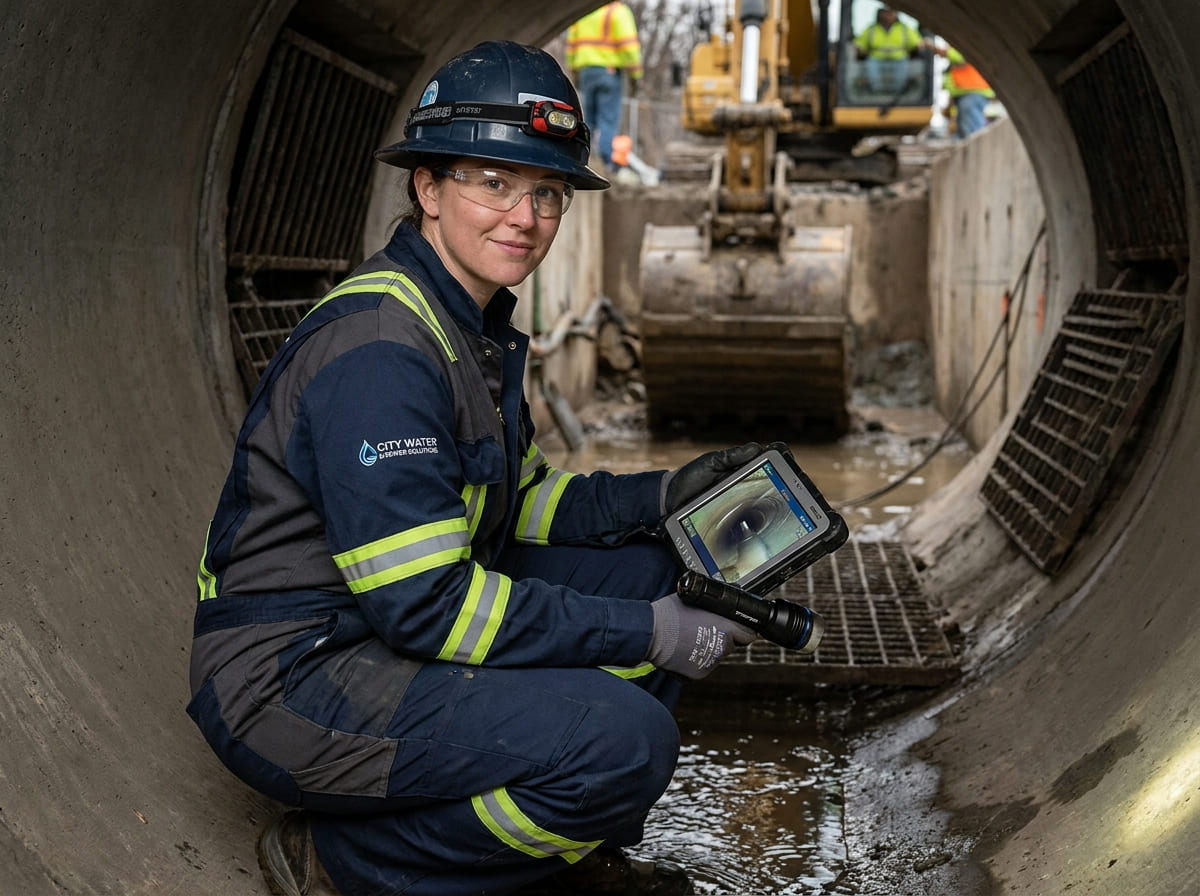 Sewer Line Inspection & Replacement in Stafford
